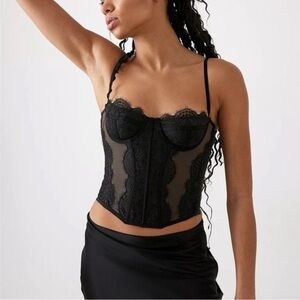 Urban Outfitters | Out From Under Modern Love Corset